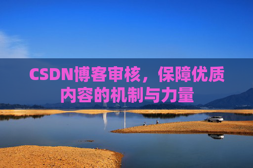 CSDN博客审核，保障优质内容的机制与力量
